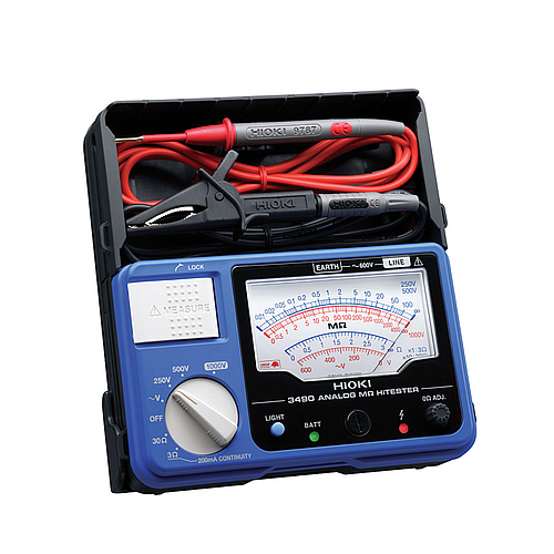 Technician support for insulation tester repair and electrical test equipment service
