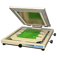 SMT screen printing equipment used in an electronics assembly environment