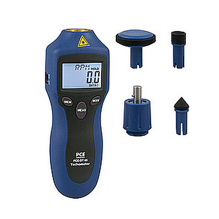 Tachometer calibration service for rotational speed measuring instruments