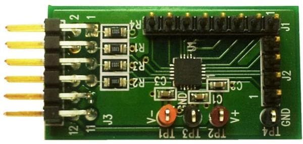 Evaluation board used for switch IC prototyping and testing
