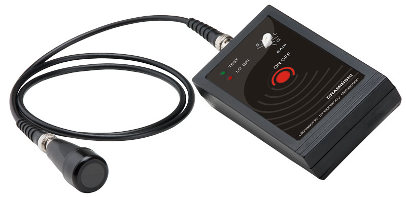 Portable DRAMINSKI pregnancy detector equipment for veterinary breeding applications