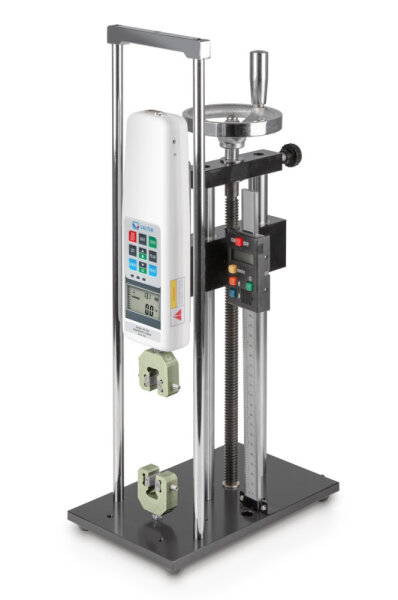 Spring testing equipment for force and displacement measurement