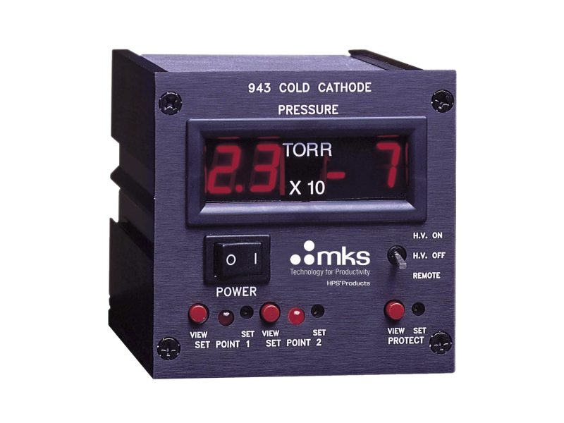 Vacuum measurement and controller equipment for industrial pressure monitoring