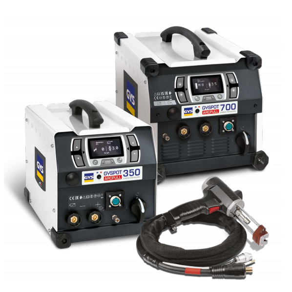 Industrial drawn arc welding equipment for stud welding applications