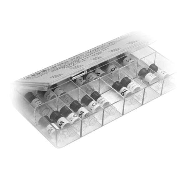 Organized electronic component kit for engineering and development work