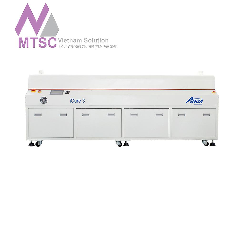 Industrial curing oven used in electronics manufacturing and SMT processing