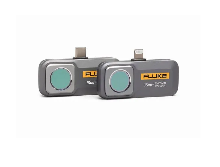 Compact mobile thermal camera used for on-site temperature inspection