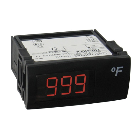 Panel-mounted process indicator used for displaying industrial process values
