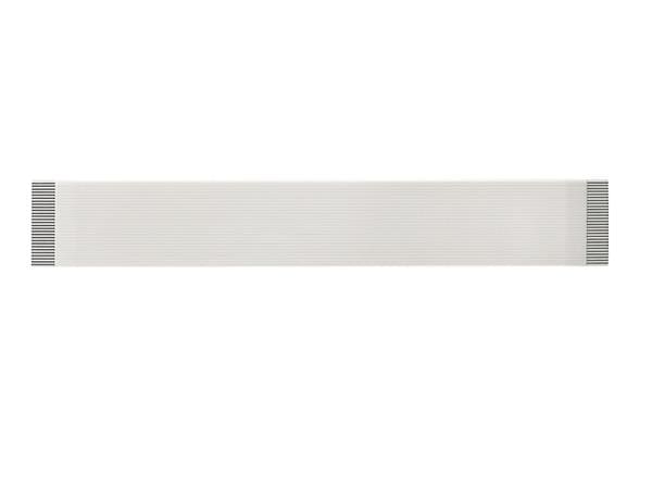 Flat cable used for compact internal equipment wiring