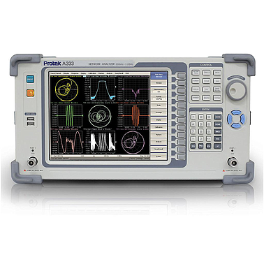 Vector network analyzer service and calibration support for RF test equipment