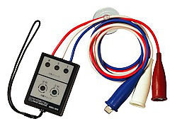 Handheld phase sequence and rotation testing instrument for three-phase electrical systems
