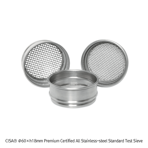 Laboratory sieve used for particle size separation and sample screening