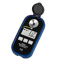 Handheld instruments for measuring urea concentration in liquid samples
