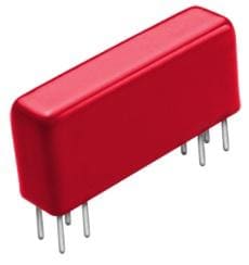 Reed relay components for compact signal switching applications