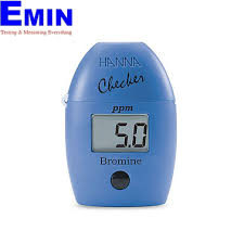 Calibration support for bromine concentration measuring instruments
