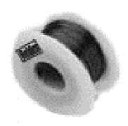 Spools of magnet wire used for coil winding and electrical assembly