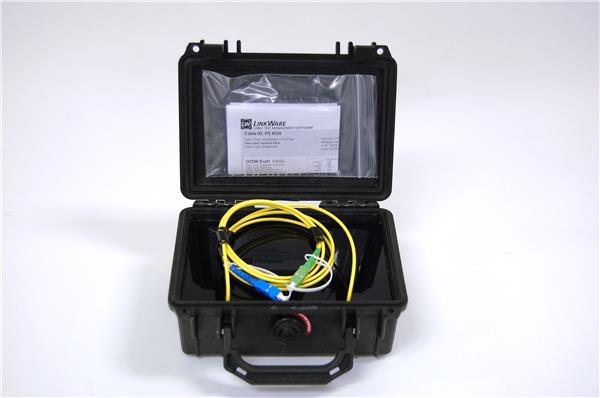 Fiber optic testing equipment used for inspection and measurement of optical links