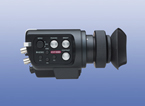 Video viewfinder used in a professional camera monitoring setup