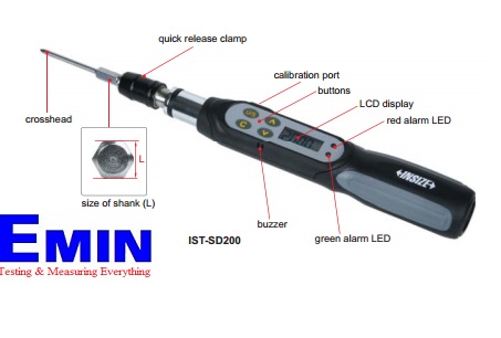 Torque screwdriver used for controlled fastening in assembly work