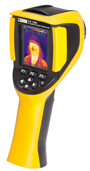 Thermal imaging device used for body temperature screening