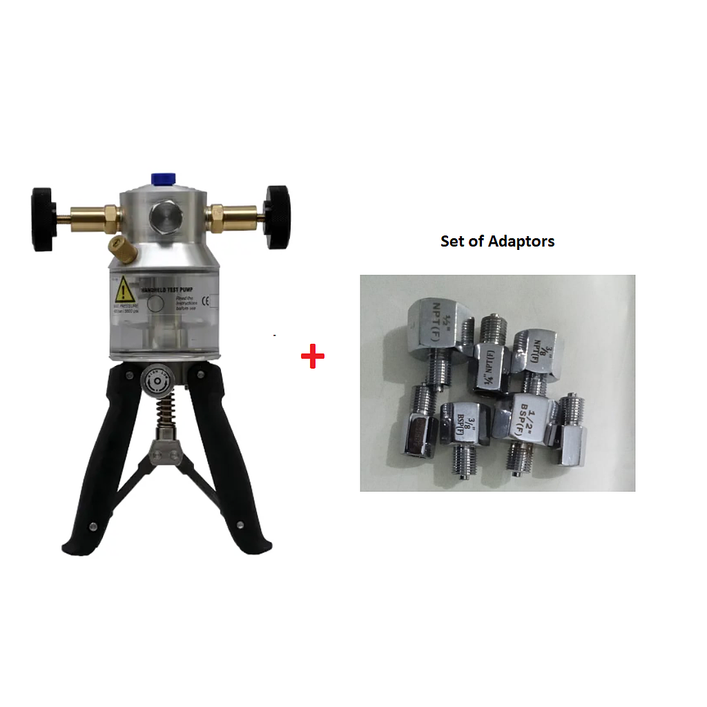 Pressure calibration instruments and test accessories for field and laboratory use